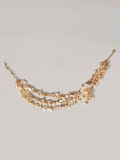 House Of D'oro House Of D’oro Oleander Asymmetrical Shell Stone Necklace Set -Gemischtwarenladen Für Damenmode 01aa88cCK 160 01WHITE 4