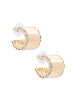 BaubleBar Ellie Earrings In Gold