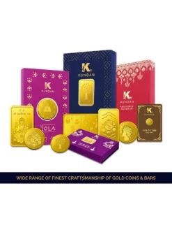 Kundan 0.25g Gold Coin 24K (999.9) -Gemischtwarenladen Für Damenmode 0521db1MKUNDA00000005 5