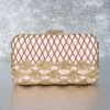 Peora Clutch Purses For Women Wedding Handmade Evening Party Bridal Clutch - C38Pk 2 Peora Clutch Purses For Women Wedding Handmade Evening Party Bridal Clutch - C38Pk -Gemischtwarenladen Für Damenmode 0c5334bC38PK 1