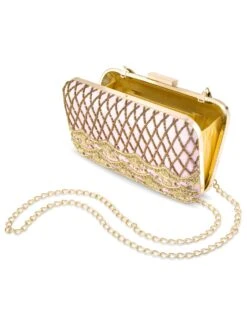 Peora Clutch Purses For Women Wedding Handmade Evening Party Bridal Clutch - C38Pk -Gemischtwarenladen Für Damenmode 0c5334bC38PK 3