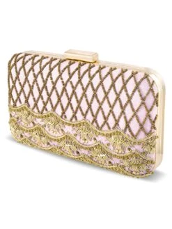 Peora Clutch Purses For Women Wedding Handmade Evening Party Bridal Clutch - C38Pk -Gemischtwarenladen Für Damenmode 0c5334bC38PK 4
