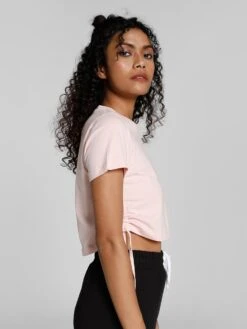 Puma Drawstring Fashion Women Pink T-Shirt 9 Puma Drawstring Fashion Women Pink T-Shirt -Gemischtwarenladen Für Damenmode 0da220b67690966 2