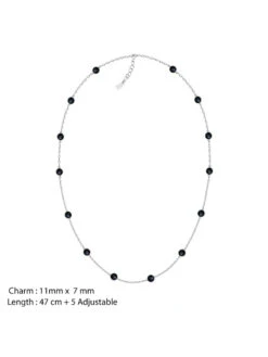 GIVA Sterling Silver Black Beauty Necklace For Girls And Womens 10 GIVA Sterling Silver Black Beauty Necklace For Girls And Womens -Gemischtwarenladen Für Damenmode 11a42deNYGIV GIVAX00001034 4