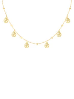 GIVA Sterling Silver Golden Prosperity Necklace For Girls And Womens -Gemischtwarenladen Für Damenmode 11a42deNYGIV GIVAX00001181 3