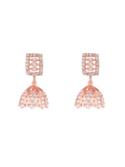 GIVA Sterling Silver Rose Gold Dome Of Charm Jhumki For Girls And Womens -Gemischtwarenladen Für Damenmode 11a42deNYGIV GIVAX00001194 3