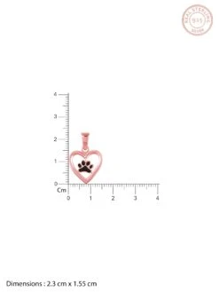 GIVA Sterling Silver Rose Gold Hearty Paws Pendant With Link Chain For Women And Girls 12 GIVA Sterling Silver Rose Gold Hearty Paws Pendant With Link Chain For Women And Girls -Gemischtwarenladen Für Damenmode 11a42deNYGIV GIVAX00001348 5