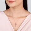 GIVA Sterling Silver Rose Gold Zircon Flamingo Pendant With Link Chain For Womens And Girls 1 GIVA Sterling Silver Rose Gold Zircon Flamingo Pendant With Link Chain For Womens And Girls -Gemischtwarenladen Für Damenmode 11a42deNYGIV GIVAX00001701 1
