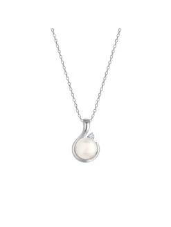 GIVA Sterling Silver Hook Pearl Pendant With Link Chain For Womens And Girls -Gemischtwarenladen Für Damenmode 11a42deNYGIV GIVAX00001775 3