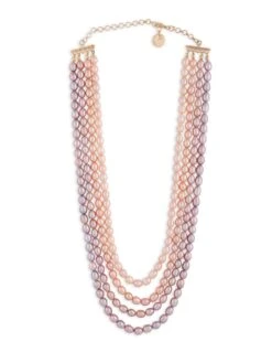 Zaveri Pearls Multicolor Natural Freshwater 6.5-7.5 Mm Rice Pearls Necklace-ZPFK13979 12 Zaveri Pearls Multicolor Natural Freshwater 6.5-7.5 Mm Rice Pearls Necklace-ZPFK13979 -Gemischtwarenladen Für Damenmode 1383b08ZPFK13979 3