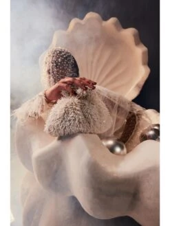 AANCHAL SAYAL Clara Ivory Potli