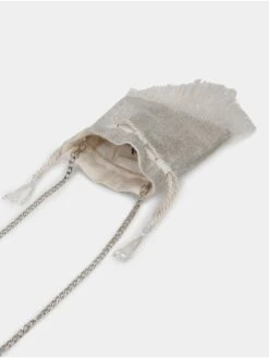 AANCHAL SAYAL Audrey Silver Potli -Gemischtwarenladen Für Damenmode 169e3abC23 19 4