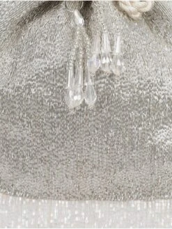 AANCHAL SAYAL Audrey Silver Potli -Gemischtwarenladen Für Damenmode 169e3abC23 19 5