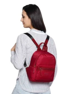 Caprese Cindy Backpack Small E Bright - Red -Gemischtwarenladen Für Damenmode 1c737e7BPCINSMBRD 5
