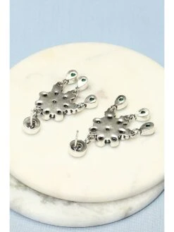 Biba Pink Green Brass Earrings -Gemischtwarenladen Für Damenmode 1ee181fBACWPBCERG00154SS23PNKGRN 3