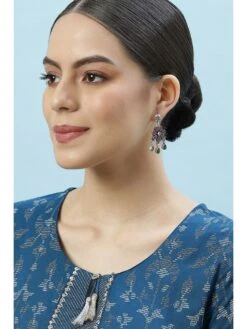 Biba Pink Green Brass Earrings -Gemischtwarenladen Für Damenmode 1ee181fBACWPBCERG00154SS23PNKGRN 4