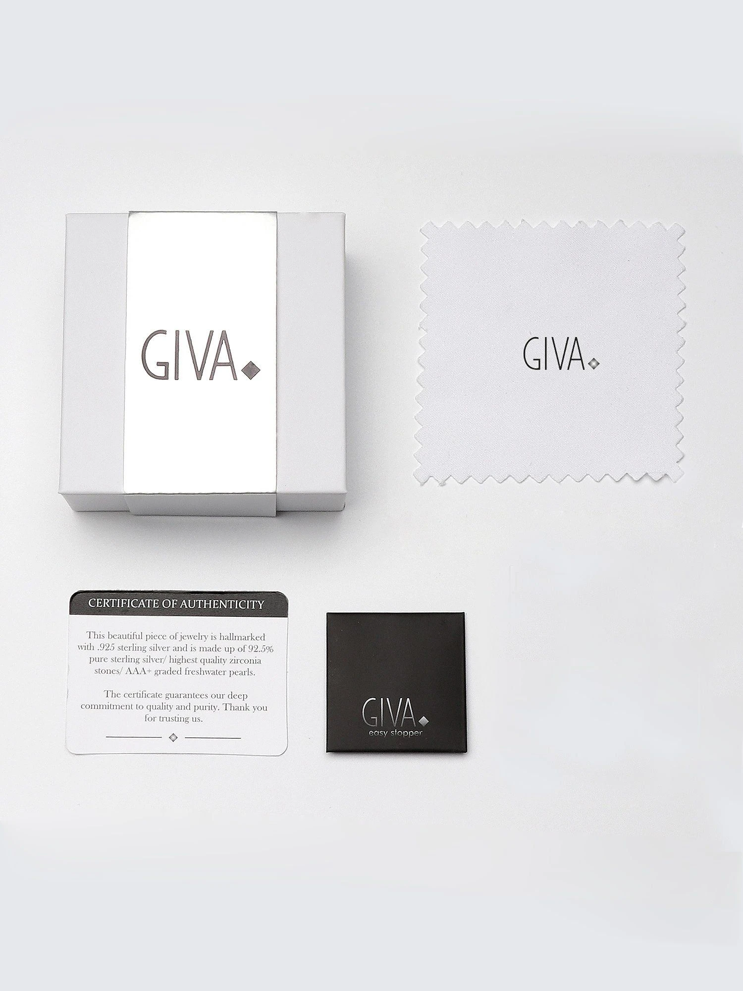 GIVA 925 Sterling Rose Gold White Pearl Necklace With Link Chain For Women 7 GIVA 925 Sterling Rose Gold White Pearl Necklace With Link Chain For Women – Bild 5