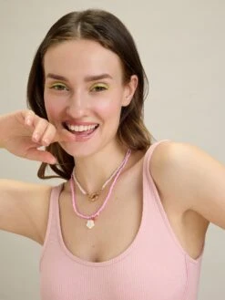 GAYRAA Cream Printed Cotton Gota Patti Anarkali Pant With Dupatta (Set Of 3)