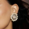 Joules By Radhika Off White Antique Polki Studs -Gemischtwarenladen Für Damenmode 20f04f6JUJBR23ER1143 1