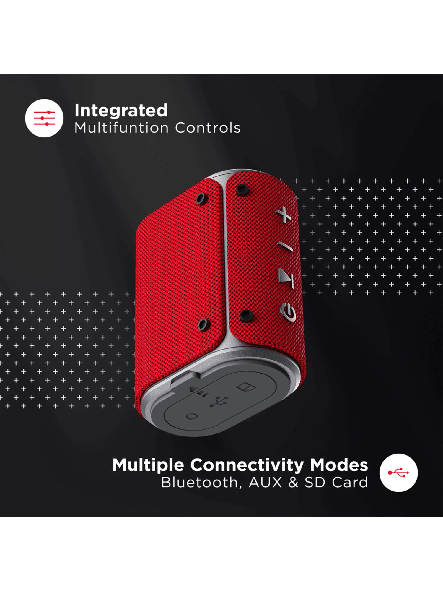 Boat Stone Grenade 5 W Bluetooth Speaker, IPX6 Water & Shock Resistant (Raging Red) 7 Boat Stone Grenade 5 W Bluetooth Speaker, IPX6 Water & Shock Resistant (Raging Red) – Bild 5