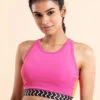 Nykd By Nykaa Nykd All Day Be Bold Sports Bra- NYK214 Pink Yarrow + Orange Tiger -Gemischtwarenladen Für Damenmode 28bf7a9MNYKDB00006160 1
