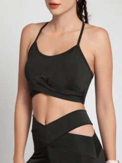 Cava Athleisure Eden Green Crisscross Tights -Gemischtwarenladen Für Damenmode 28c091eCava pant duro 12 EdnGrn 4