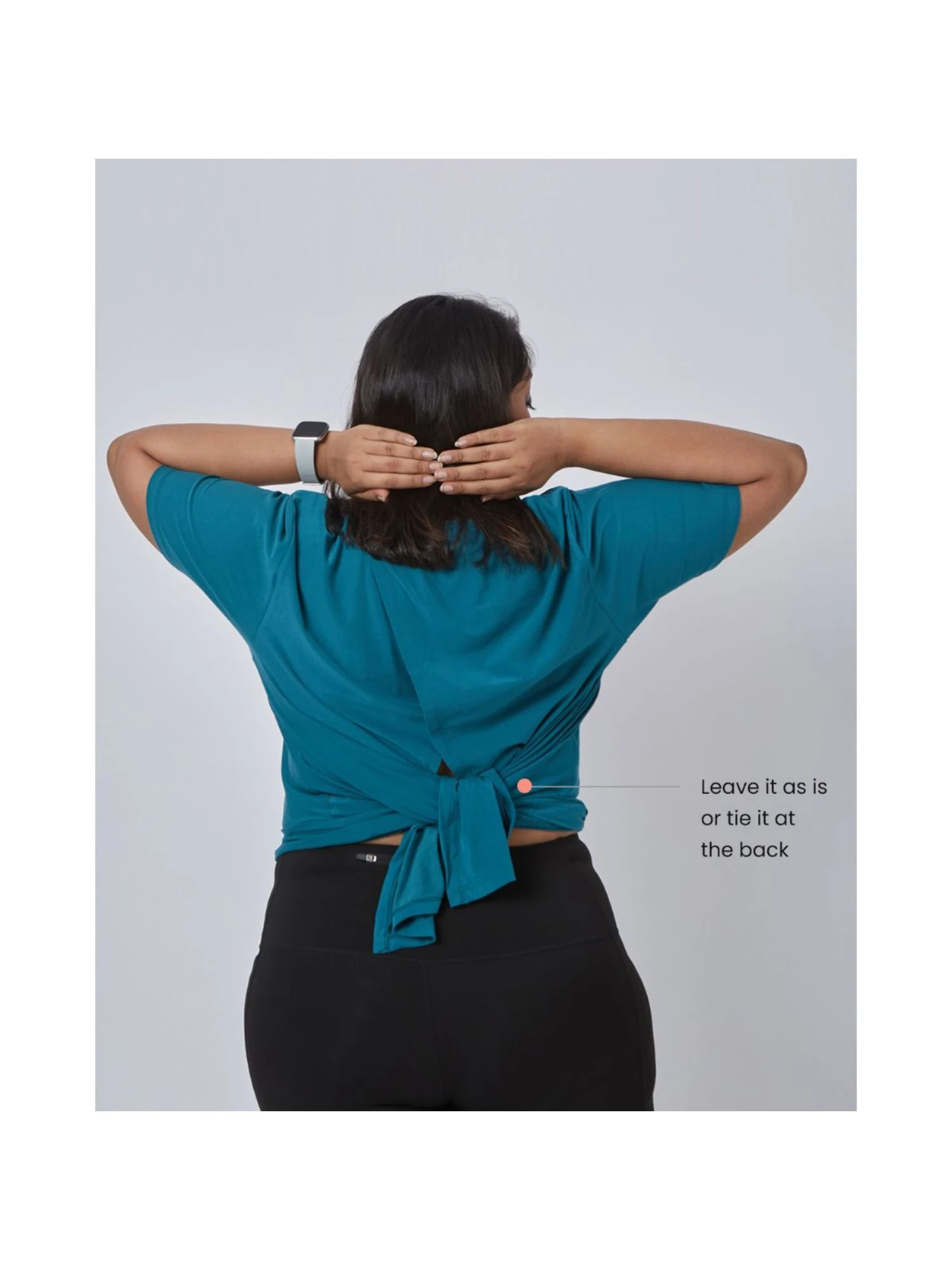 Blissclub Women Teal The Breezy 2-Way Top With BreezeFlo Fabric 5 Blissclub Women Teal The Breezy 2-Way Top With BreezeFlo Fabric – Bild 3