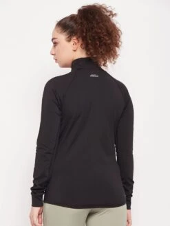 Athlisis Women Black Reflective Strip Training Or Gym Sporty Jacket 12 Athlisis Women Black Reflective Strip Training Or Gym Sporty Jacket -Gemischtwarenladen Für Damenmode 301839bAWJK001 B 5