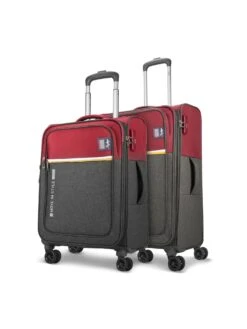 Skybags Sigma 8W Strolly 59 Plus 71 Red-Grey (Pack Of 2)