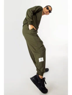 Aastey Cosy Comfort Fit Joggers For Women Olive -Gemischtwarenladen Für Damenmode 3728c0fJGG 2
