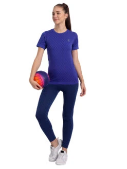 Heka Women Chess Move Tee Midnight Blue -Gemischtwarenladen Für Damenmode 3a6deadHW5001MDB 5