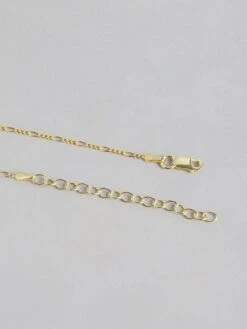 Zavya Gold Plated 925 Sterling Silver Figaro Chain -Gemischtwarenladen Für Damenmode 3ccd559CH 10035 5