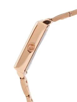 Joker And Witch Joker & Witch Quad Grey Rectangle Dial Rose Gold Metallic Link Strap Analog Womens Watch -Gemischtwarenladen Für Damenmode 3dbe5ebAMWW532 5