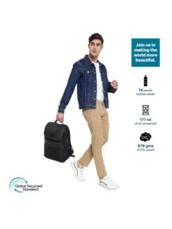 Uppercase Matrix Professional Backpack 08 Black (M) -Gemischtwarenladen Für Damenmode 3fe605e3500EBP1BLK 6