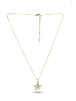 Palmonas 18K Gold Plated Flower Stone Necklace For Women For Women -Gemischtwarenladen Für Damenmode 40a0fa3Pala PM NECKLACE 211 5