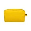 The House Of Ganges Vegan Leather Travel Toiletry Pouch Citron -Gemischtwarenladen Für Damenmode 433a58bFaux 0560D 1