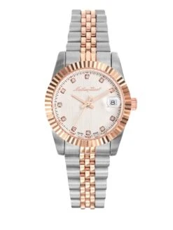 Mathey-Tissot White Dial Analogue Watch For Women - D810RA