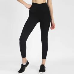 Adidas Optime 7-8 T Black Training Tight