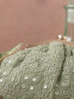 AMYRA Monroe Vintage Clutch - Pastel Green -Gemischtwarenladen Für Damenmode 45961e1AM VP 1222 0001 5