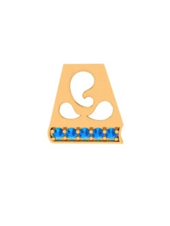 PC CHANDRA JEWELLERS 18KT(750) Yellow Gold Unique Pendant Ganesha Design For Women