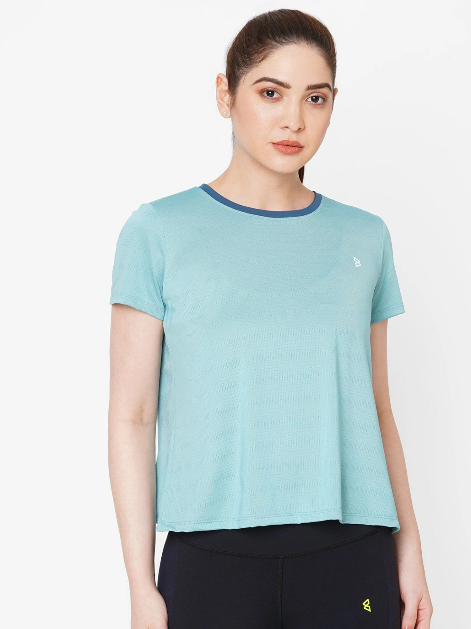 BODD ACTIVE Aqua Open Back Tee 3 BODD ACTIVE Aqua Open Back Tee
