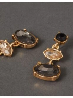 Accessorize London Women's Black Oval Stud Short Drop Earring 17 Accessorize London Women's Black Oval Stud Short Drop Earring -Gemischtwarenladen Für Damenmode 49b0f80MA 48113897001 7