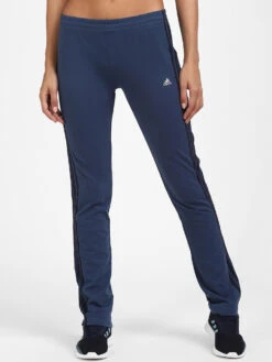 Adidas 3s Yoga Pant Blue Training Track Pant
