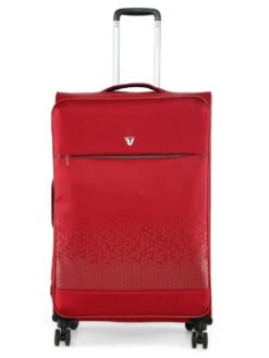 Roncato Crosslite Range Red Color Soft Case Polyester Large Size Luggage