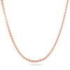 Candere By Kalyan Jewellers BIS Hallmark 750 18k Rose-Gold Chain For Women -Gemischtwarenladen Für Damenmode 501df00MPK000710 18k RG 1