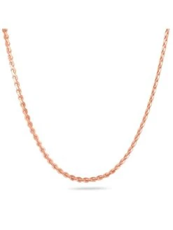 Candere By Kalyan Jewellers BIS Hallmark 750 18k Rose-Gold Chain For Women
