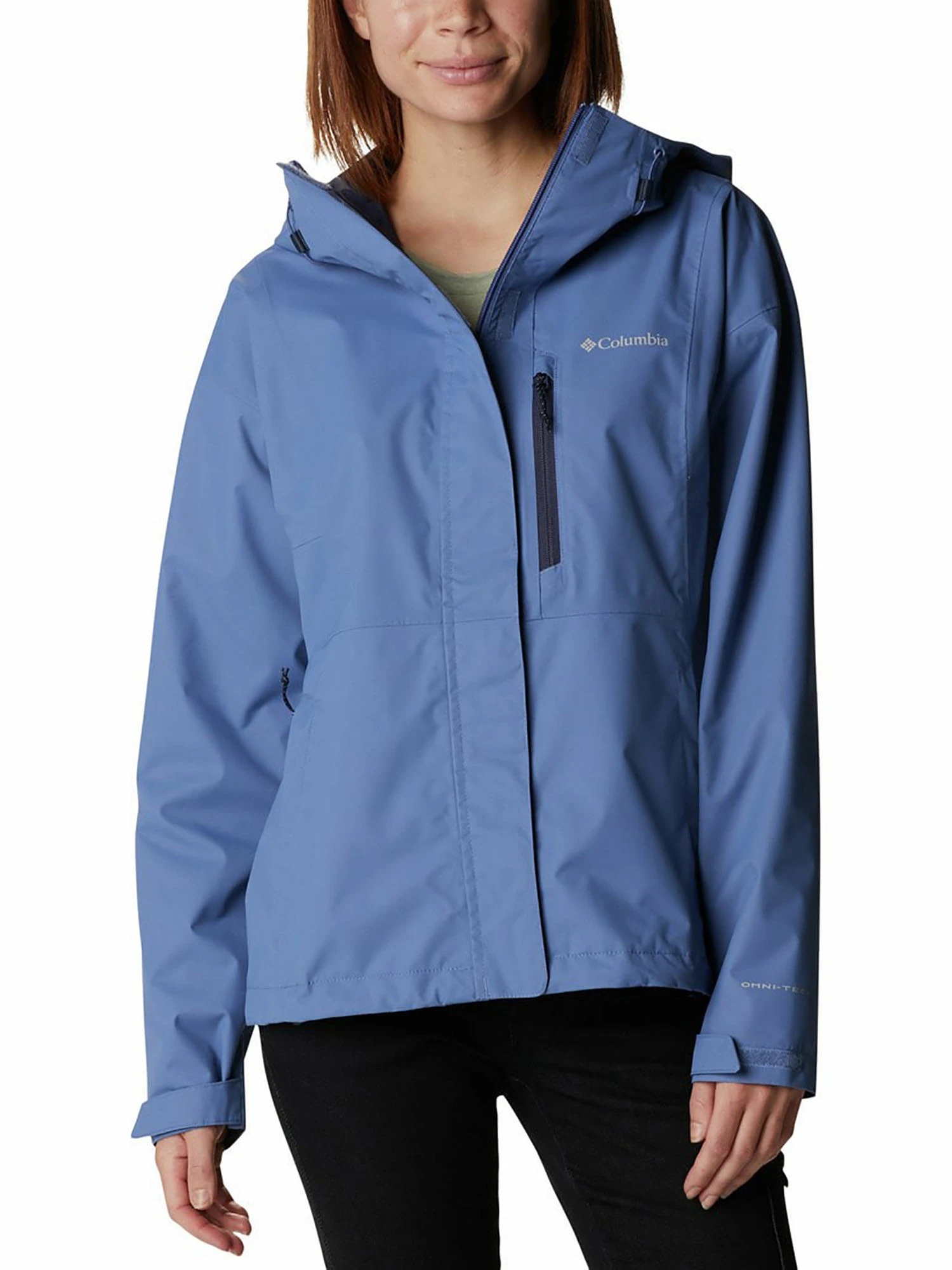 Columbia Women Blue Full Sleeve Hikebound Jacket 3 Columbia Women Blue Full Sleeve Hikebound Jacket
