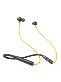 Soundcore R500 Fast Charging Neckband With 20 Hours Playtime Bluetooth Headset Yellow In The Ear
