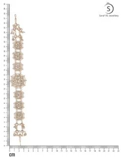 Saraf RS Jewellery Gold Plated Kundan Studded Traditional White Stone Bridal/Party Look Matha Patti -Gemischtwarenladen Für Damenmode 5f6aeacNF SARAF00000713 5