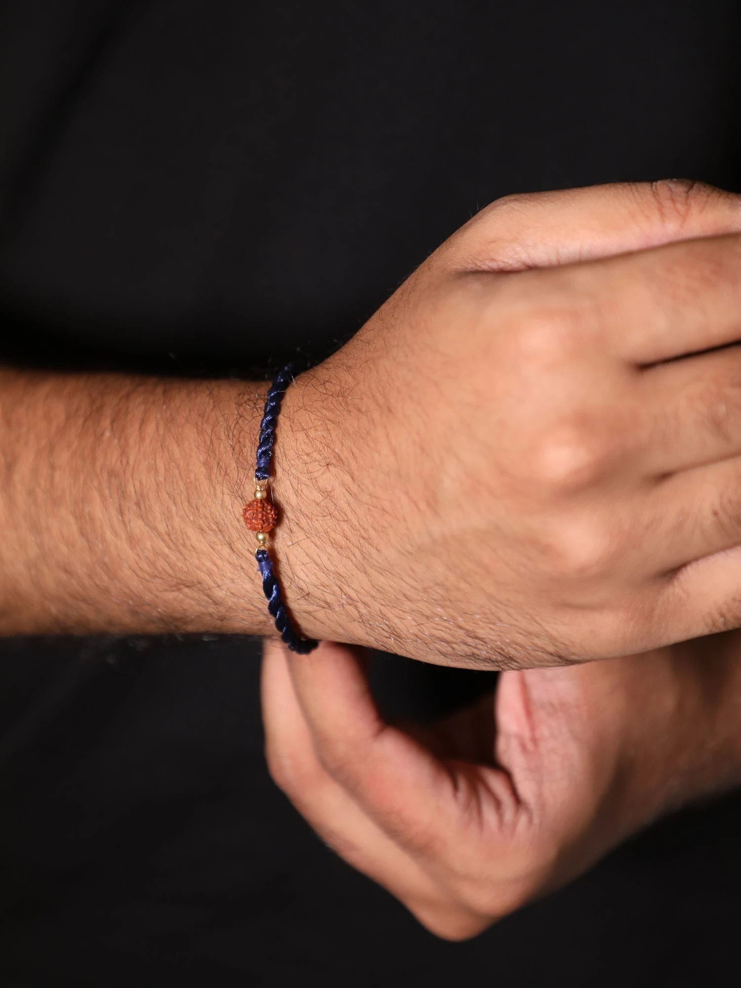 STAC Rudraksh Brown Rakhi 3 STAC Rudraksh Brown Rakhi